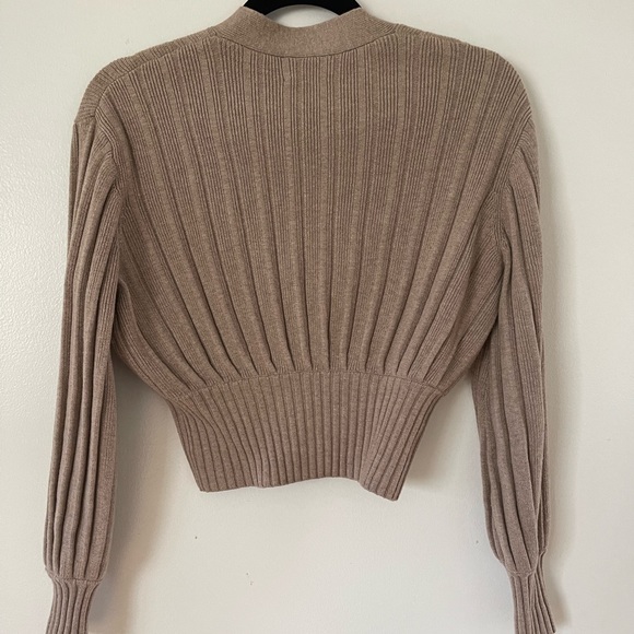 Aritzia Wilfred Plunge Front Cardigan - Picture 2 of 2